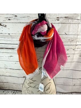 Reed Colorblock Oblong Scarf